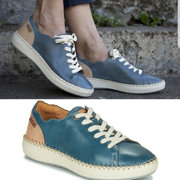 PIKOLINOS Shoes - Pikolinos Mesina 6836 Sapphire Sneakers Flats Lace-up sz US 8 Cushioned Casual